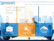 Tablet Screenshot of genuent.net